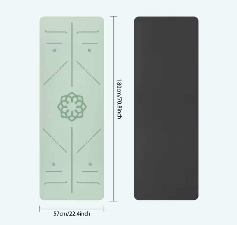 Portable Yoga Mat with Carrying Strap